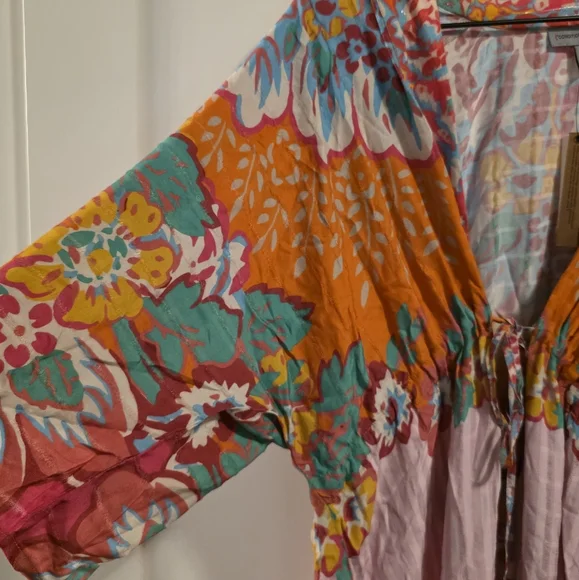 Conditions Apply Anthropologie Printed Kimono Midi ALL SIZES NWT - Picture 4 of 9